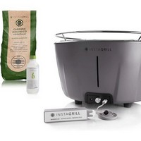 photo InstaGrill - Smokeless table barbecue - Dove Gray + Starter Kit 1